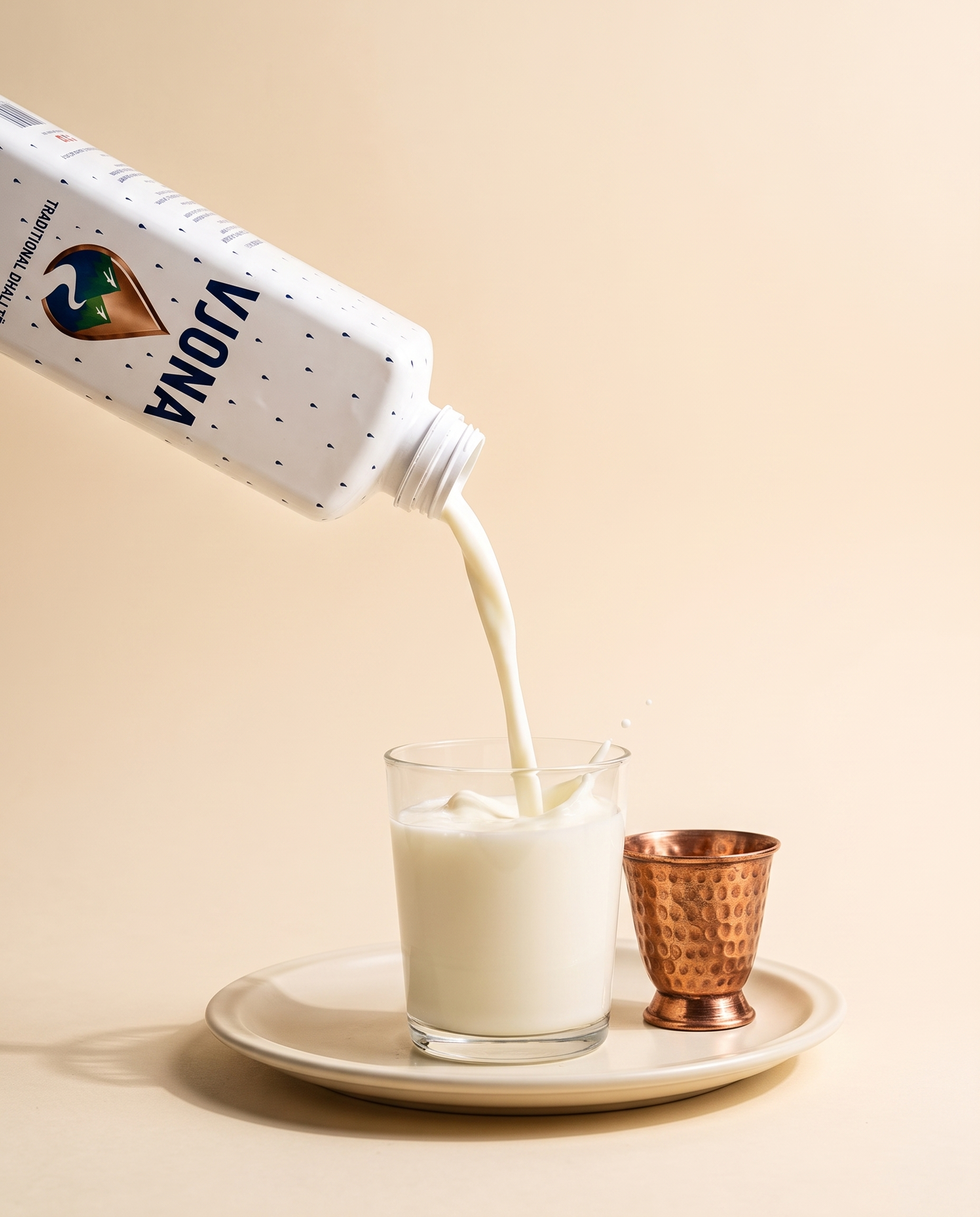 VJONA pouring into a glass